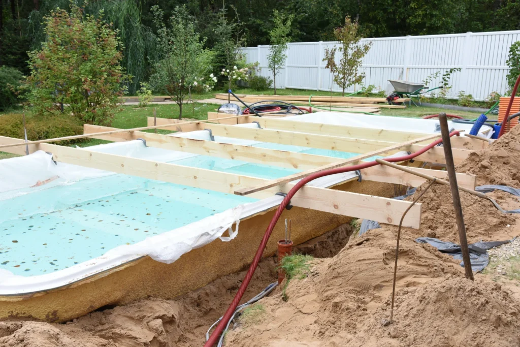 Poolgröße, Einstieg und Nutzung gemeinsam festlegen